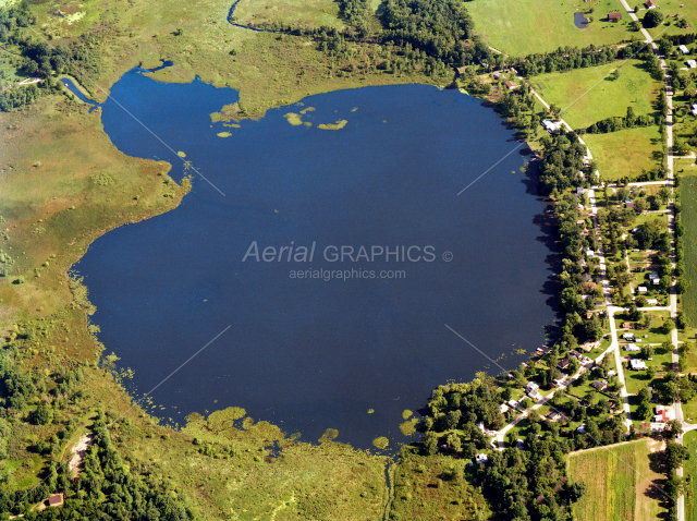 Batteese Lake in Jackson County, Michigan